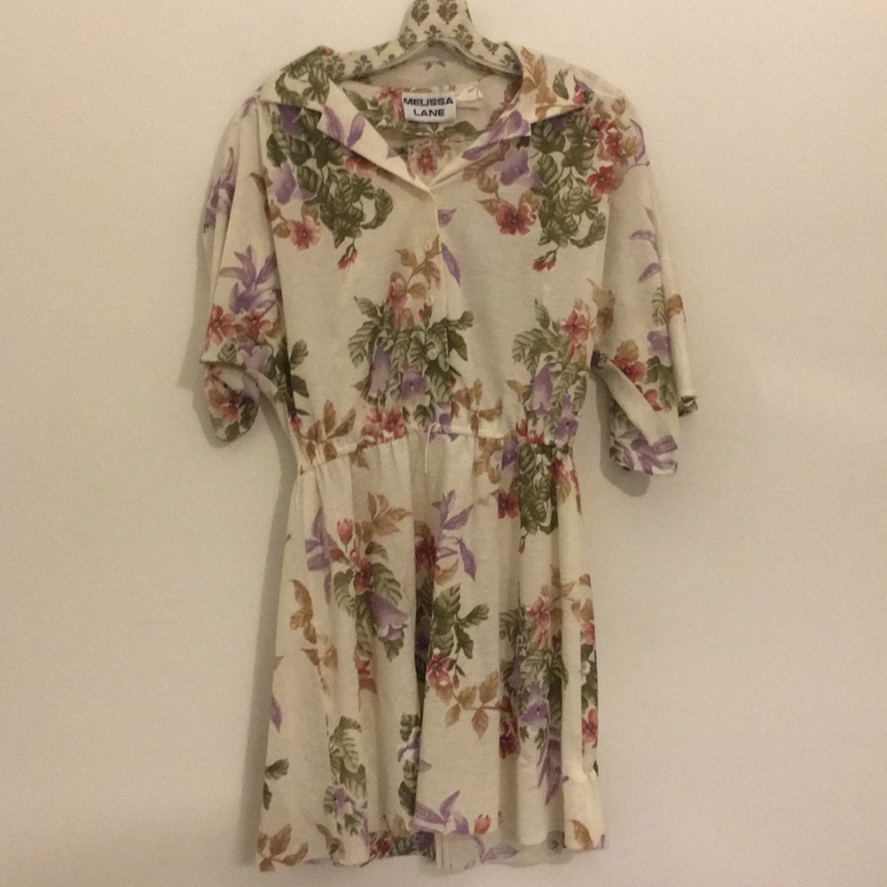 Vintage Floral Dress